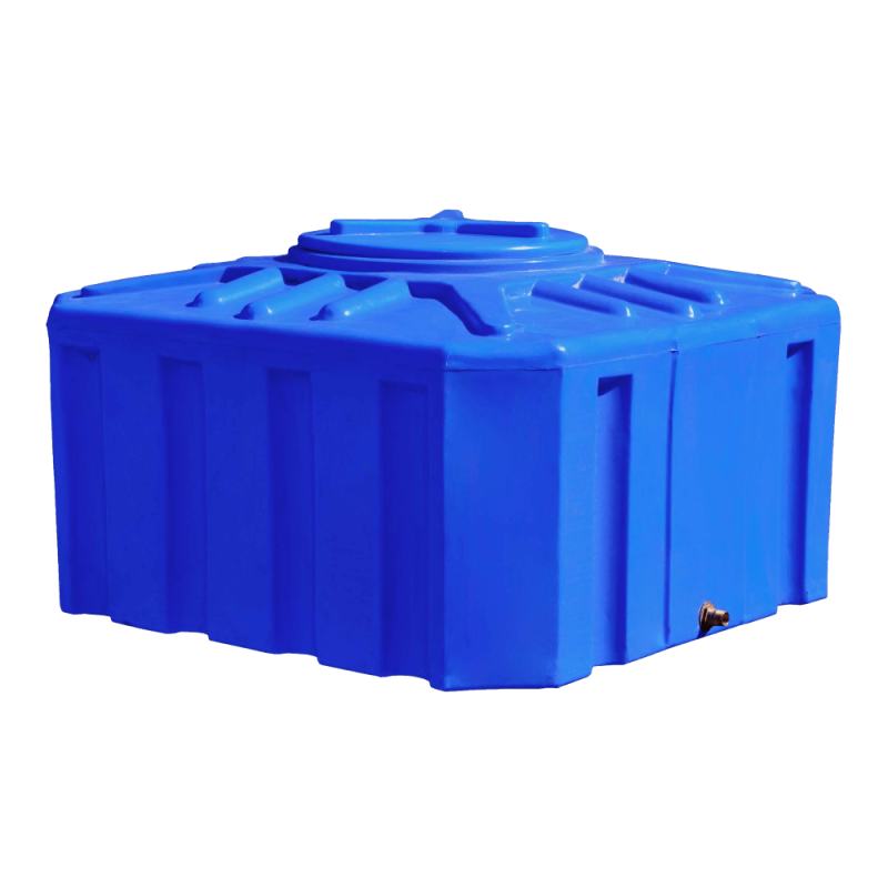 Ємність 300 л квадратна двошарова Рото Європласт